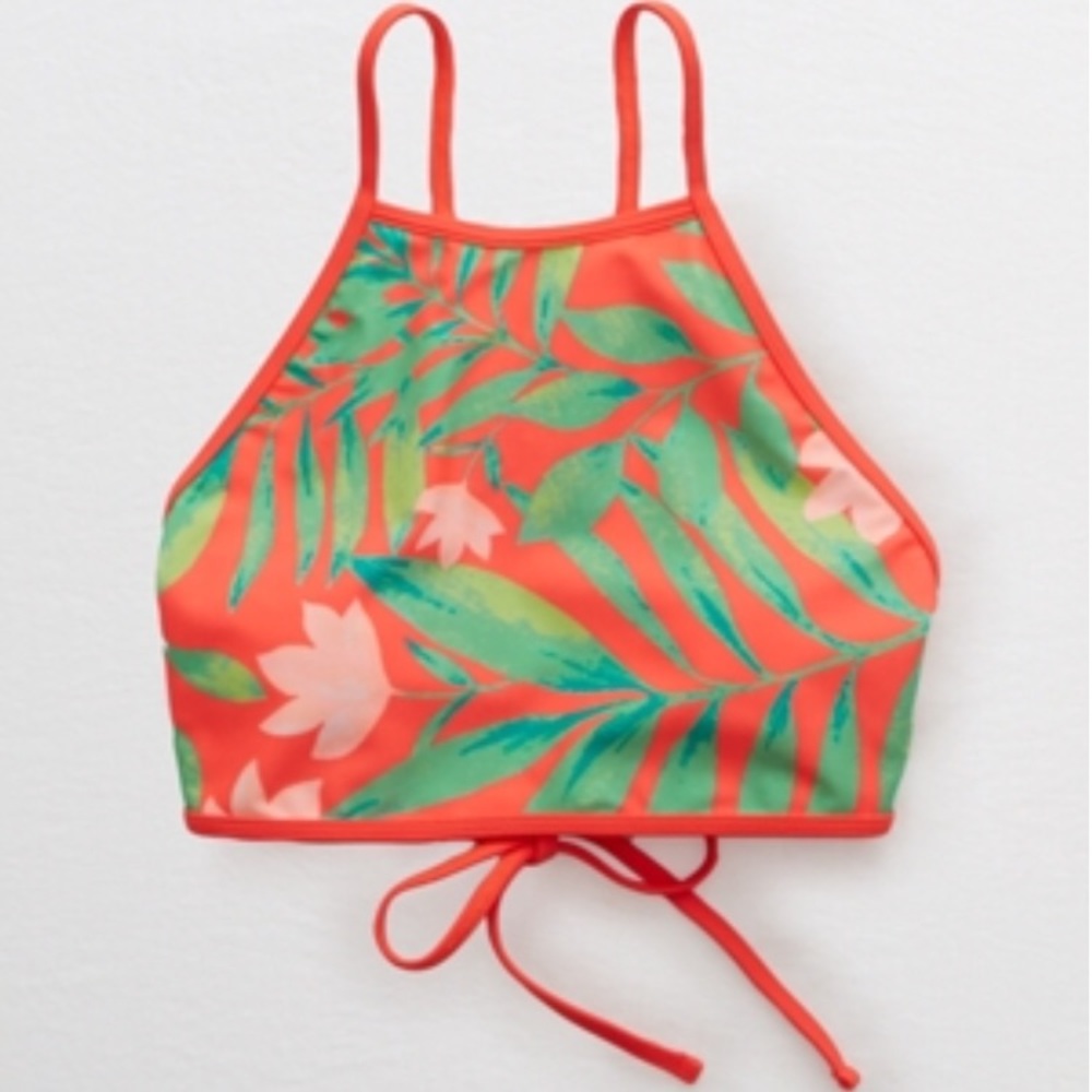 Aerie high neck bikini swim suit